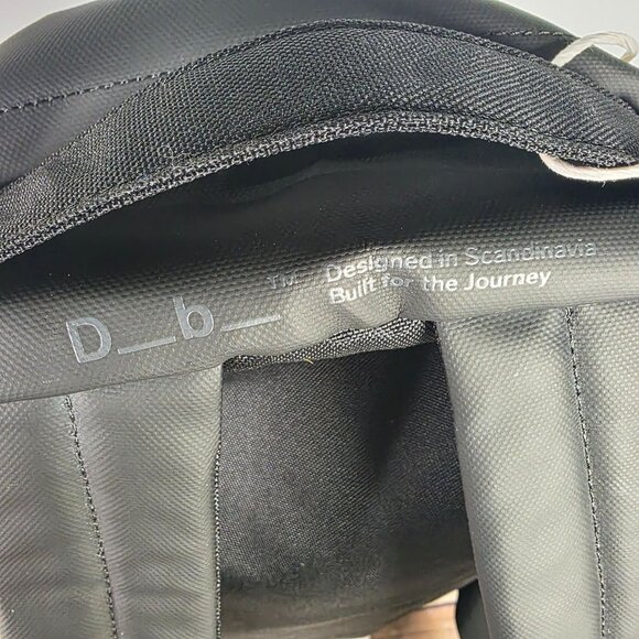 Db Scandinavian Essential 25L Backpack Black Out Travel & Urban Use - Picture 6 of 15